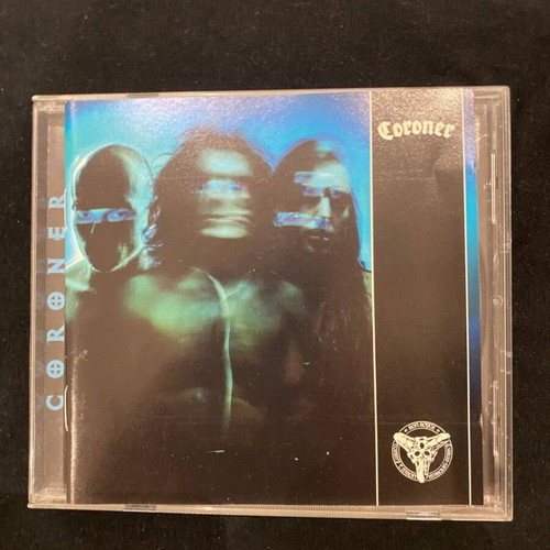 Coroner 3-CD bundle Mental Vortex Grin signed original press