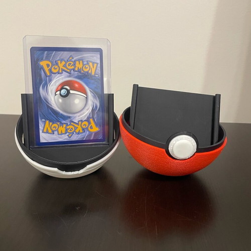 Pokemon 3D Printing Base for Toploader like new