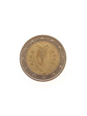 2 Euro Coin Ireland 2002 like new