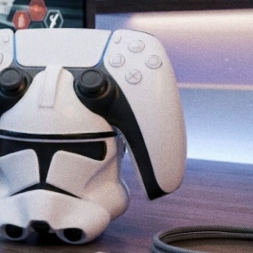PS5 Controller Stand – Star Wars Clone Trooper 3D Printed