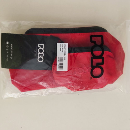 Polo school pencil case and wallet set new, durable fabric