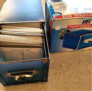 Ειδικό κουτί αποθήκευσης-θήκη 120 CDs/Καινούργιο στο κουτί του