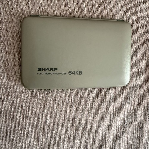 Sharp Electronic Organizer 64KB used with screen issue