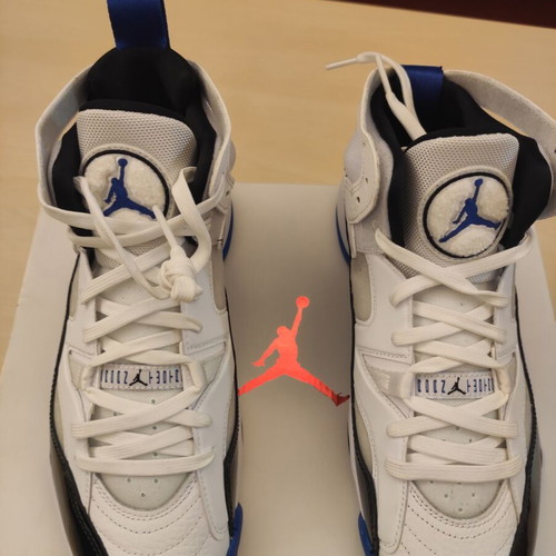 Nike Jumpman Two Trey Concord Royal basketball shoes new, size 42.5