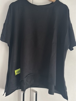 Lacati Asymmetric Black Oversized Blouse like new