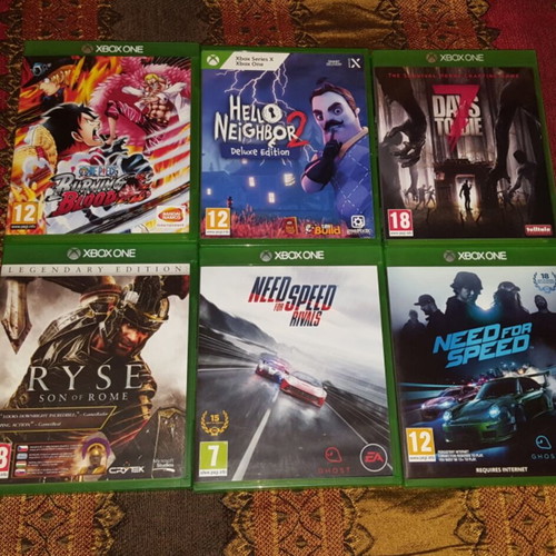 Xbox games new sealed and used in excellent condition