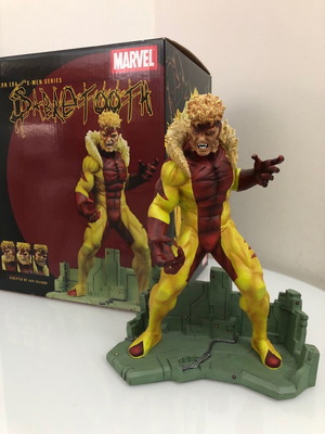 Sabretooth X-Men Jim Lee Statue Modern Era 8 ιντσών καινούργιο