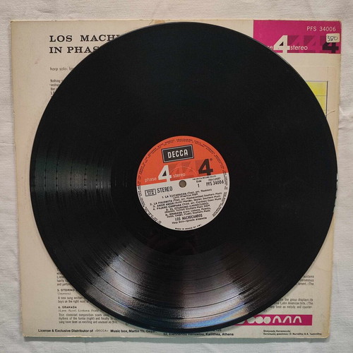 Los Machucambos In Phase 4 vinyl record used, Latin