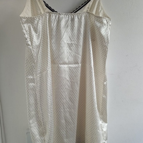 Esmara women's nightdress like new, white with black polka dots, size M