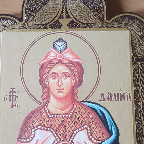 Icon Saint Daniel in good condition