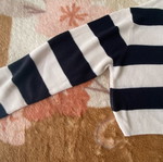 Πλεκτό μαρινιέρα cropped H&M σαν καινούργιο, μέγεθος M loose fit