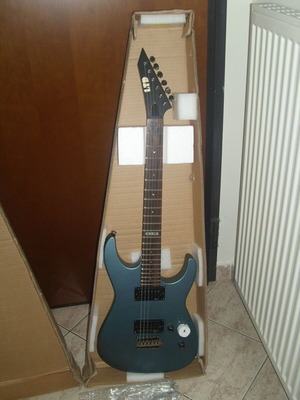 ESP LTD M-50plus Blue Satin LE electric guitar