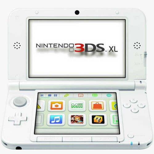 Nintendo 3DS XL console white used