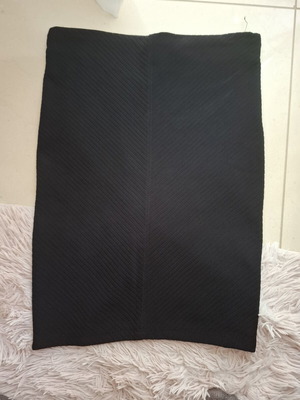 Bershka black skirt like new, size S 36 8