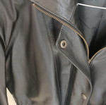 Ανδρικό μαύρο δερμάτινο μπουφάν XL μεταχειρισμένο