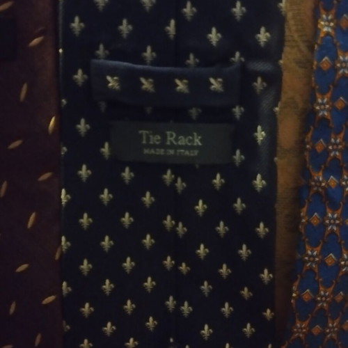 Silk ties set of 7 branded vintage Valentino, S•T•Dupont, made in Italy, used