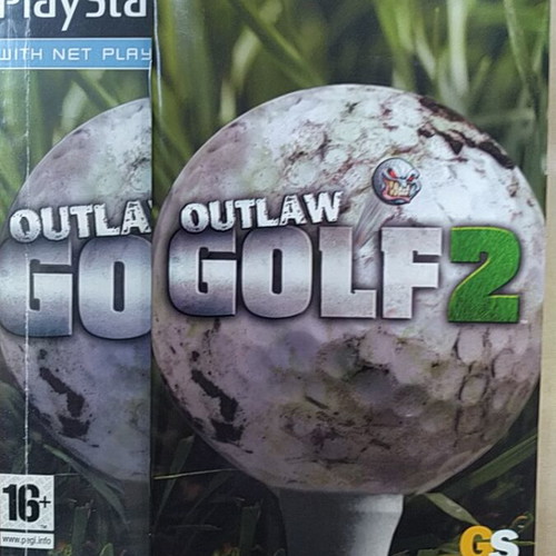 Outlaw Golf 2 PlayStation 2 like new