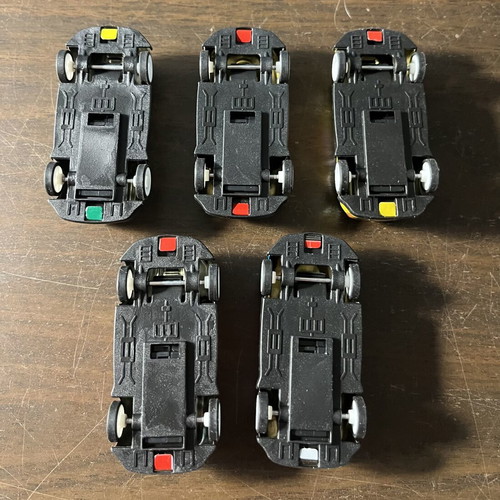 Pull Back Toy Car Set Racing Collection like new, 5 pcs