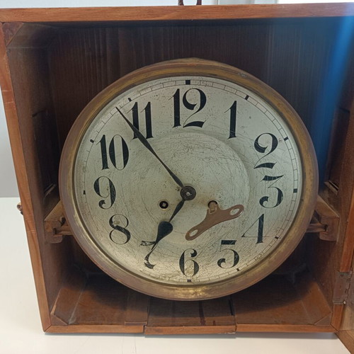 Wall clock vintage used, working condition