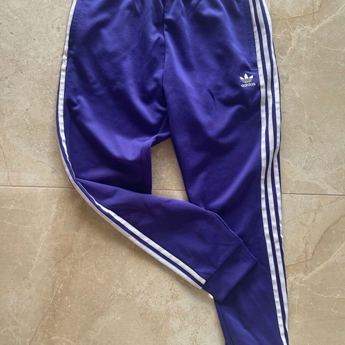 Adidas Originals men's purple sweatpants Large like new