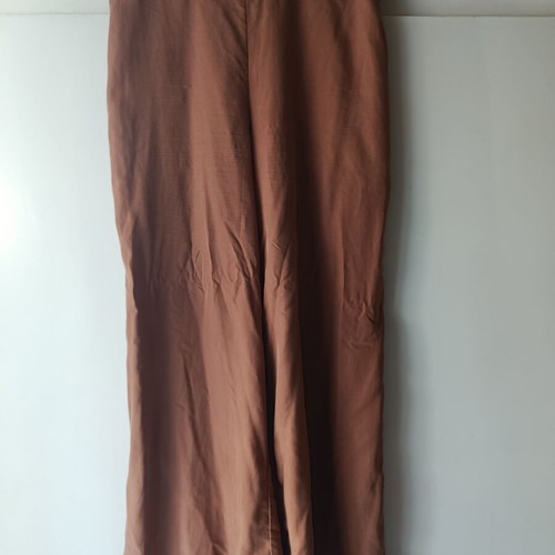 Ioanna Kourbela elegant trousers used, size M, beige and brown