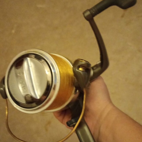 Spro Intessa Power Caster fishing reel, 3.9 ratio, with line