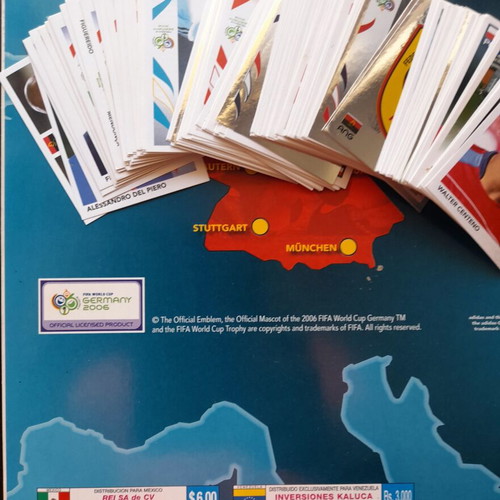 Panini Germany 2006 Official Sticker Album with Stickers, Latin American Edition