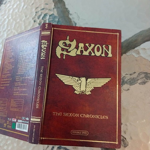 Saxon 2 DVD The Saxon Chronicles Digitbook Leather Pack used