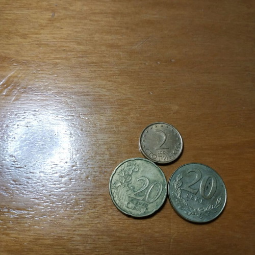 Foreign coins like new