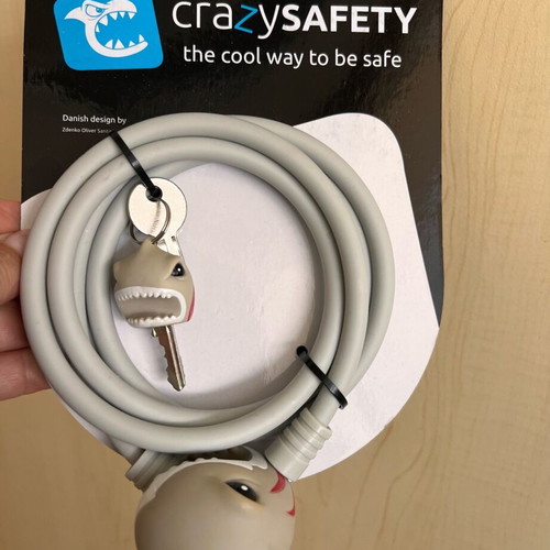 Crazy Safety bicycle stroller lock new, unused