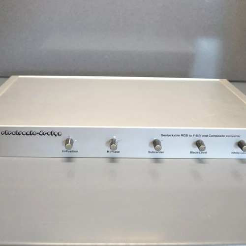 Electronic-design Genlockable RGB to Y-U/V Composite Converter like new