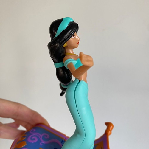 Disney Princess Jasmine PVC Figurine on Flying Carpet used