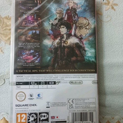Triangle Strategy Nintendo Switch new