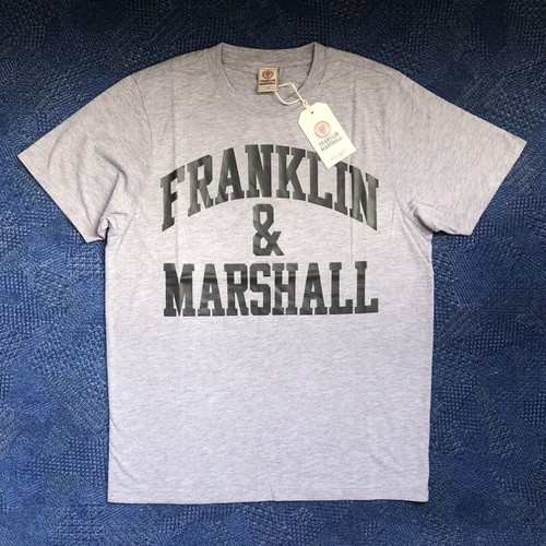 Franklin & Marshall T-shirt new men's gray cotton M