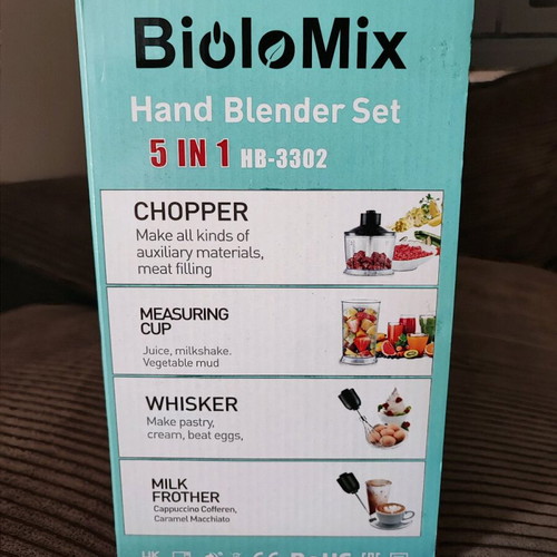 Biolomix HB-3302 Hand Blender like new