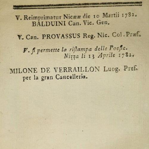 Works of 6 Italian Poets in 5 Books used, 1782 edition