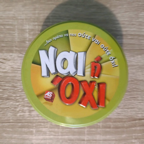 Board game with cards Nai i Oxi like new