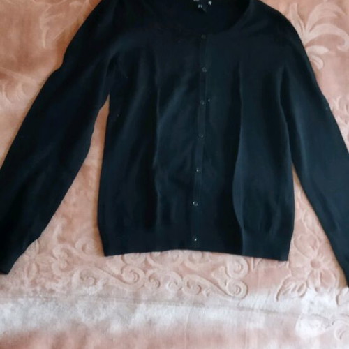 Black cardigan size S new