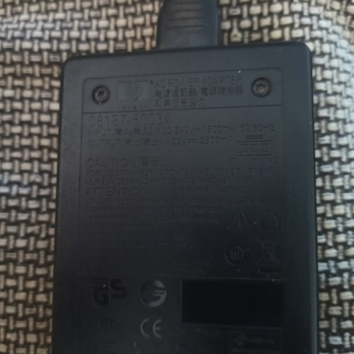 HP C8187-60034 printer power supply used, very good condition