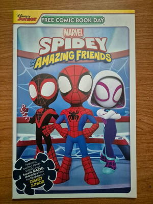 Spidey and His Amazing Friends Comic Book new Marvel Disney Junior