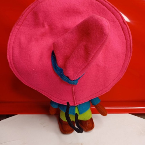 Speedy Gonzales vintage doll from felt material 1970s like new