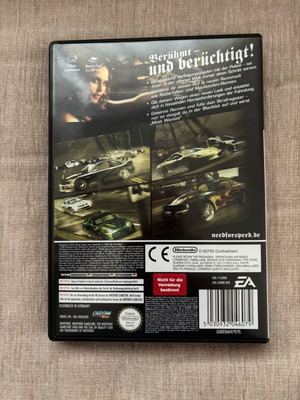 Need for Speed Most Wanted Nintendo GameCube PAL πλήρες