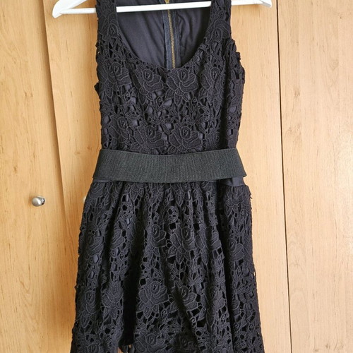 BSB Lace Dress Black Like New Size S