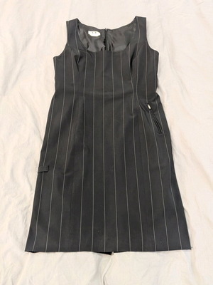 L' Equipe Plus Vintage 90s Dress like new, black and white
