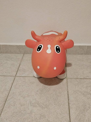 Bella cow Hop hop like new, pink toy
