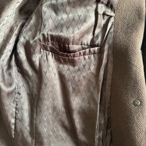 Autograph long coat brown new, size UK 14