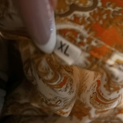 Vintage Koon shirt multicolored orange, like new, size XL