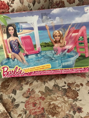 Mattel Barbie Εξωτική Πισίνα μεταχειρισμένη χωρίς κούκλα