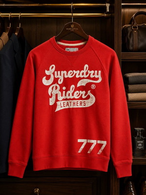 Superdry Japan 777 unisex sweatshirt size S like new