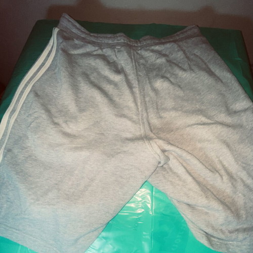 Adidas Bermuda shorts, grey, size Large